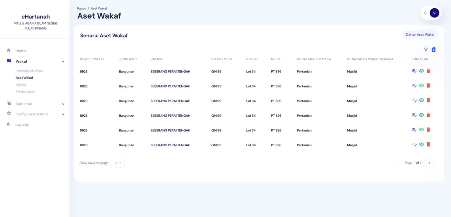 Bulletin management interface with content editor and publication controls